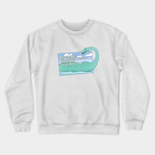 le monstre marin Big Blue Crewneck Sweatshirt